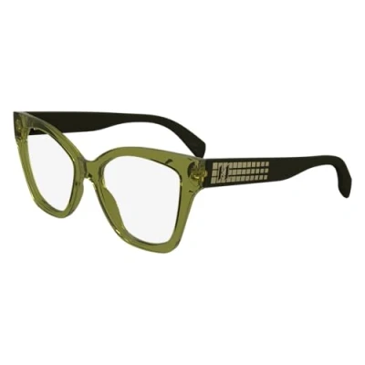 Abbildung von Karl Lagerfeld Unisex KL6150 Sunglasses, 275 Khaki, 53