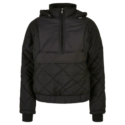 Abbildung von Urban Classics Diamond Quilted Winterjacke, Damen, Größe: Large, Black