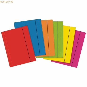 Abbildung von Veloflex Ordnungsmappe Velocolor A3 sortiert