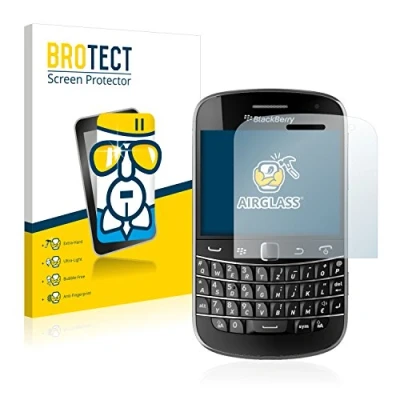 Abbildung von BROTECT Schutzglas für RIM BlackBerry Bold Touch 9900 Schutzfolie Panzer Folie Glas [Extrem Kratzfest 9H, Anti Fingerprint, Ultra Transparent]