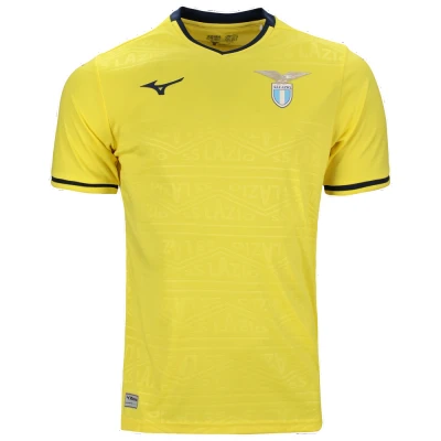 Abbildung von Mizuno S.S. Lazio Away Jersey 24/25 Fußballschuhe Tuscan Gelb Herren Grösse XL