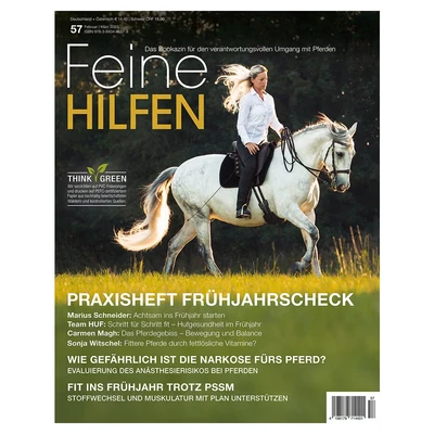 Abbildung von Feine Hilfen, Ausgabe 57: Praxisheft Frühjahrscheck (Feine Hilfen: Das Bookazin für den verantwortungsvollen Umgang mit Pferden)