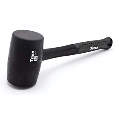 Abbildung von Titan 63232 907 g (0,9 kg) Gummihammer