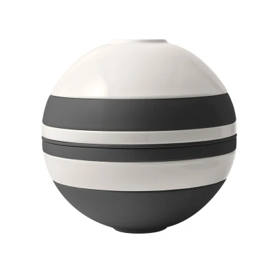 Abbildung von Villeroy &amp; Boch Geschirrset La Boule Schwarz / Weiß 7 teilig