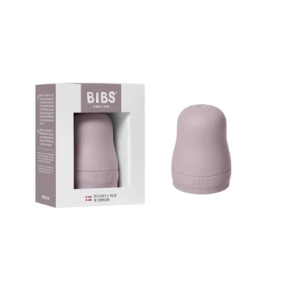 Abbildung von BIBS Flaschendeckel Set BPA frei. spülmaschinenfest. einschließlich Deckel. Milchverschluss und Schraubverschluss kompatibel mit Flaschen (separat erhältlich) Dusky Lilac
