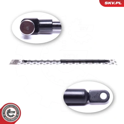 Abbildung von ESEN SKV 52SKV768 Heckklappendämpfer 380, 390 550 FIAT: Panda I Schrägheck, SEAT: Marbella Schrägheck