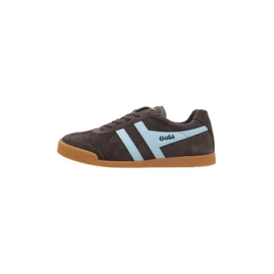 Abbildung von Gola Harrier Suede D.Brown P.Blue Sneaker
