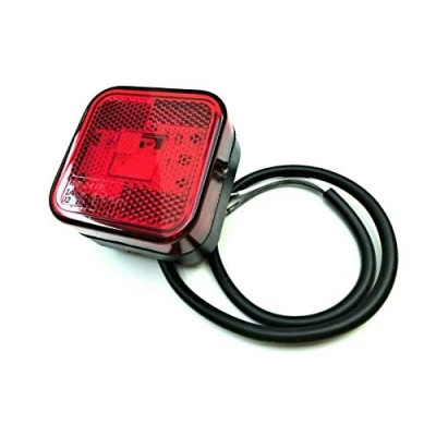 Abbildung von Matel Service Rot LED Umrissleuchte, Begrenzungsleuchte, Positionsleuchte für LKW PKW Anhänger, Trailer, Wohnwagen usw.