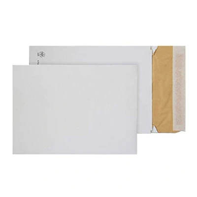 Abbildung von Vita Blake EPE4 EcoCushion Plastikfreie Gepolsterte FAltenversandtaschen Weiß E4 400 x 280 50 mm 140 g/m² 100 Stück