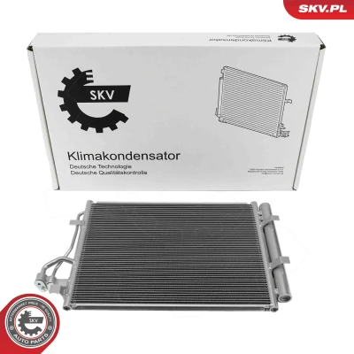 Abbildung von ESEN SKV 86SKV328 Klimakondensator mit Trockner Aluminium 542mm HYUNDAI: i10 II Limousine