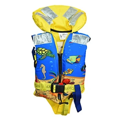 Abbildung von Lalizas Kinder Feststoff Rettungsweste Chico 150N Schwimmweste, Größe:15 30kg