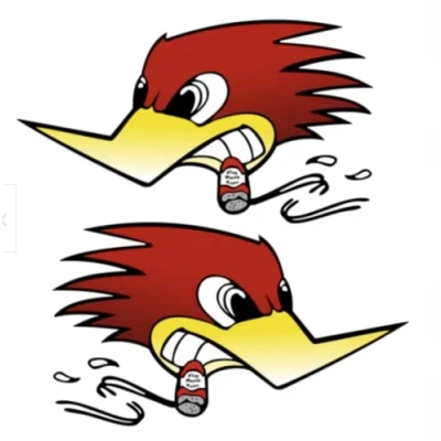 Abbildung von cut it folientechnik &amp; design 2X Horsepower Aufkleber 15x8,5cm Kult Sticker Hotrod Oldtimer US Car Muscle V8 Youngtimer Flagge Racing