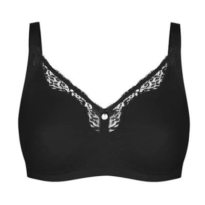 Abbildung von Susa Capri SOFT BRA Tshirt BH, Damen, Größe: 85D, Schwarz