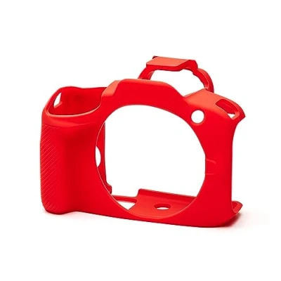 Abbildung von easyCover Silikon Kameratasche Schutz für Ihre Kamera Canon R100 Rot