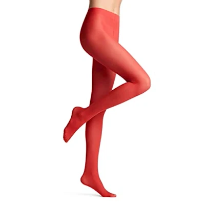 Abbildung von Falke DEL 30 Strumpfhose, Damen, Größe: S/M, Scarlet