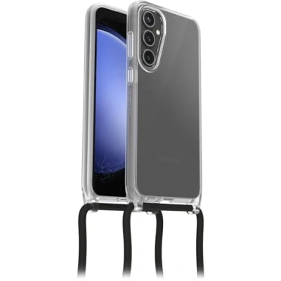 Abbildung von Otterbox React Samsung Galaxy S23 FE Backcover Transparent mit Kabel