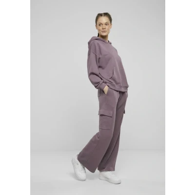 Abbildung von Urban Classics Kapuzenpullover, Damen, Größe: 4XL, Fadedpurple