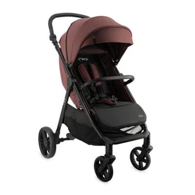 Abbildung von MoMi Kinderbuggy CLARA, Kinderwagen ab dem 6. Lebensmonat, bis 22 kg Körpergewicht, 5 Punkt Sicherheitsgurt, Fußsack, Getränkehalter, Einkaufskorb, Wickeltasche, Insekten und Regenschutz