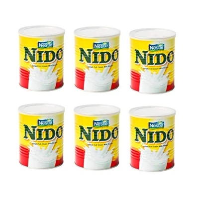 Abbildung von 6er Pack, Nido Instant Vollmilchpulver, Full Cream Powder, Nestle 6 x 400g, 2,4kg