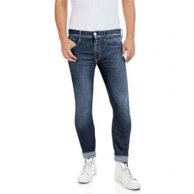 Abbildung von Replay Anbass Jeans Slim Fit, Herren, Größe: 30x34, Dark blue