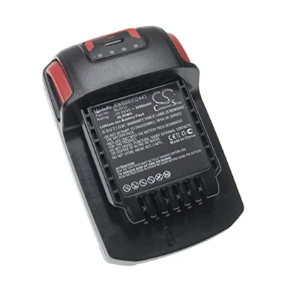 Abbildung von vhbw Akku Ersatz für Ingersoll Rand BL2010, BL2012, BL2022 Elektrowerkzeug (2000 mAh, Li Ion, 20 V)