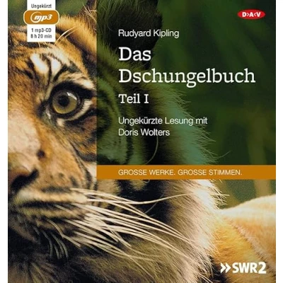 Abbildung von Das Dschungelbuch Teil I: Ungekürzte Lesung mit Doris Wolters (1 mp3 CD)