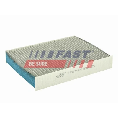 Abbildung von FAST FT37344PM Innenraumfilter Partikelfilter, Aktivkohlefilter 263 195 38 RENAULT: SCENIC 3, GRAND Trafic 3 Kastenwagen