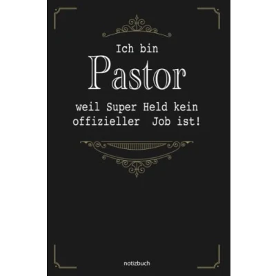 Abbildung von Geschenk Pastor Notizbuch: Notizbuch als für den besten A5 / liniert 120 Seiten Tagebuch Terminplaner Geschenkidee zum ... Mann Abschied Abschiedsgeschenk