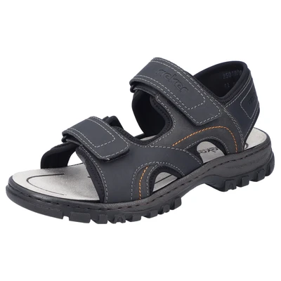 Abbildung von Rieker Trekkingsandale, Herren, Größe: 40, Schwarz Schuhe
