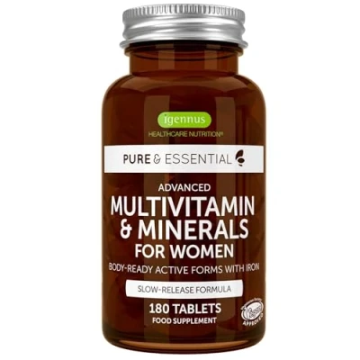 Abbildung von Igennus Bioaktiver Multivitamin &amp; Mineralkomplex mit extra Eisen