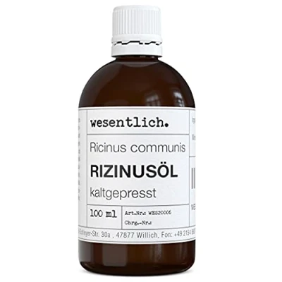 Abbildung von wesentlich. Rizinusöl kaltgepresst 100 ml