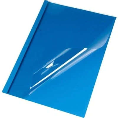 Abbildung von Pavo Thermo bindemappen A4, Rückenbreite 1.5 mm, 25 er Pack, 1 10 Blatt, blau
