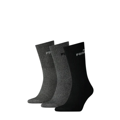 Abbildung von Puma Unisex 3 PAAR Socken Anthracite grey, Größe: 39 42, grey