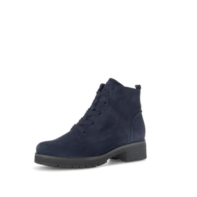 Abbildung von Gabor Schnürstiefelette, Damen, Größe: 37.5, Dark blue mel Schuhe