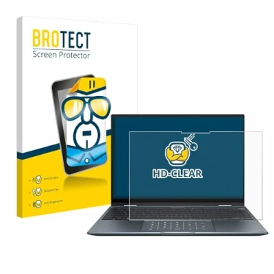 Abbildung von BROTECT Schutzfolie für ASUS ZenBook 14 Flip OLED Displayschutz Folie Ultra Klar