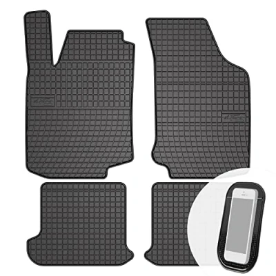 Abbildung von Gummimatten Auto Fußmatten Gummi Automatten Passgenau 4 teilig Set passend für VW Golf 3 III 1991 1999