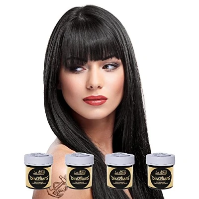 Abbildung von La Riche Directions Haar Tönung 4 Pack (Ebony)