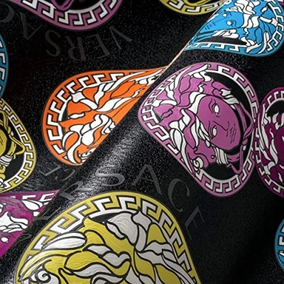 Abbildung von Versace Vliestapete &quot;Wallpaper 5 Medusakopf&quot;, leicht glänzend, Designertapete