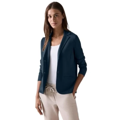 Abbildung von Cecil Basic Blazer, Damen, Größe: XXL, Blau