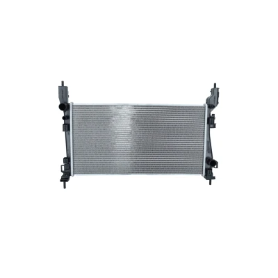 Abbildung von NRF 53934 Kühler, Motorkühlung Aluminium 630 328 26 Kühlrippen gelötet PEUGEOT: Bipper Tepee, Kastenwagen, FIAT: Qubo