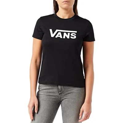 Abbildung von Vans Damen Drop V Ss Crew T Shirt, Schwarz, XXS