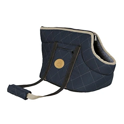 Abbildung von TRIXIE Tiertransporttasche Tasche Viktoria dunkelblau/hellblau