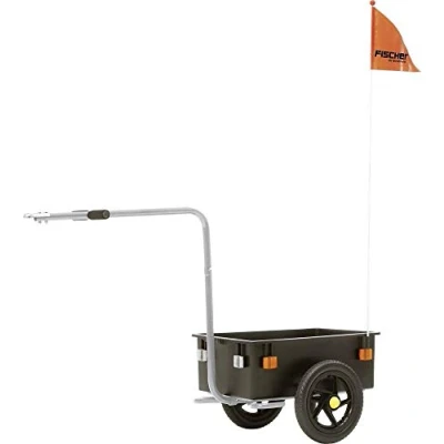 Abbildung von FISCHER Lastenanhänger &quot;Tour&quot; für alle gängigen Fahrräder von 26 28 Zoll, Zuladung 31 kg