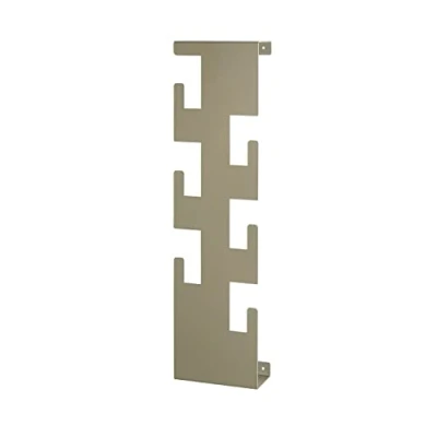 Abbildung von HAKU Möbel Wandgarderobe grün, Stahl Maße: B 15 cm x H 60 T 8 cm, Style: Modern
