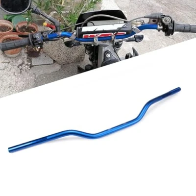 Abbildung von Motorradlenker, 22 mm, Lenker für Motocross, Fat Bar7/8, Universal, Pit Dirt Bike, ATV, Quad, Blau