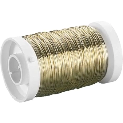 Abbildung von 5 x Knorr prandell Messingdraht 0,4mmx40m