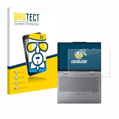 Abbildung von BROTECT Schutzglas für Lenovo ThinkPad X1 2 in 1 Gen 9 14&quot; Schutzfolie Panzer Folie Glas [Extrem Kratzfest 9H, Anti Fingerprint