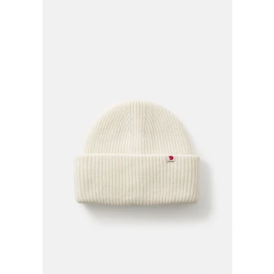 Abbildung von Fjällräven Heavy Beanie Mütze, Herren, Größe: One Size, Chalk white