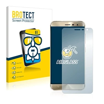 Abbildung von BROTECT Schutzglas für ASUS ZenFone 3 ZE552KL Schutzfolie Panzer Folie Glas [Extrem Kratzfest 9H, Anti Fingerprint, Ultra Transparent]