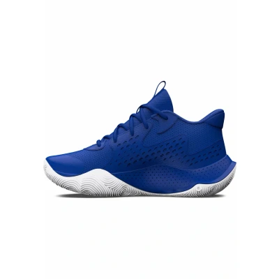 Abbildung von Under Armour Unisex Kinder UA GS Jet &#039;23 Sneaker, Team Royal/Midnight Navy/White, 38.5 EU Weit